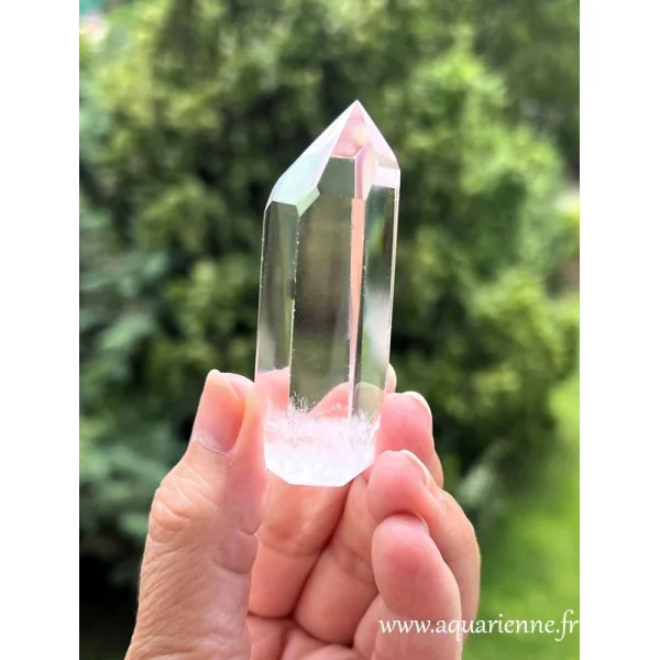 Cristal de roche Isis et Gardien du Temps – pierre pour faciliter la guérison spirituelle et émotionnelle