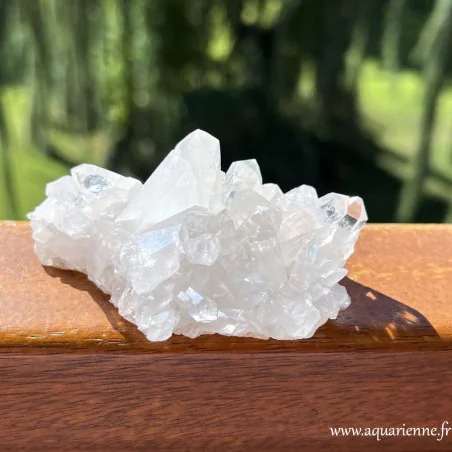 Druse de Cristal de Roche brut de Madagascar – 93 g
