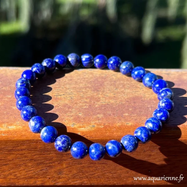 Texture et qualité AA du Lapis-lazuli d’Afghanistan