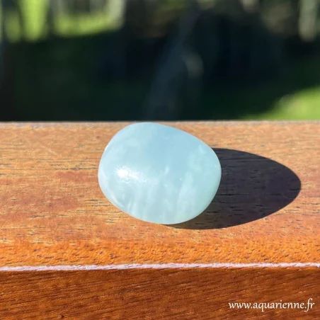 Pierre roulée Aigue Marine du Brésil qualité AA 20-30 mm