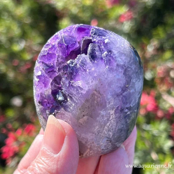 Améthyste Uruguay full body qualité AAA lithothérapie protection