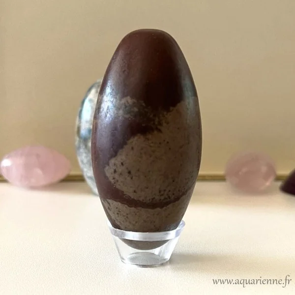 Shiva Lingam pièce unique méditation ancrage profond