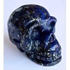 Crâne de Cristal en Lapis-Lazuli