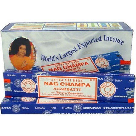 Encens Nag Champa Satya traditionnel (15g)