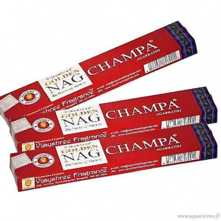 Encens Golden Nag Champa 15g