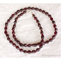 Collier en Gouttes de Grenat
