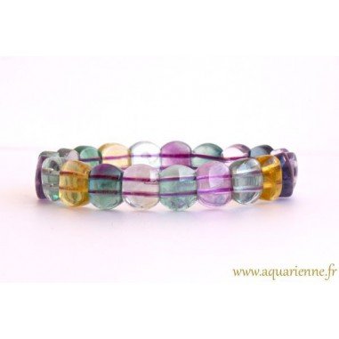 Bracelet Fluorite Multicolore