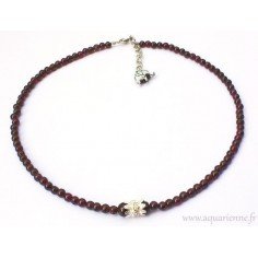 Collier Grenat Rouge "Maharani"