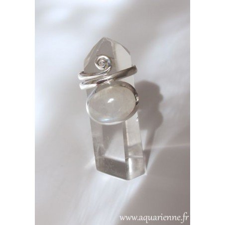 Bague Argent 925 et Pierre de Lune