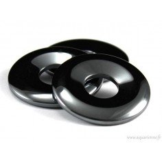 Donut/Disque Pi en Hématite 40 mm