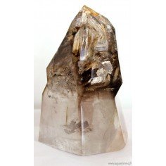 Quartz Fumé Sceptre fantôme à inclusions de 1,830 kg
