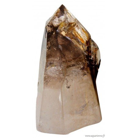 Quartz Fumé Sceptre fantôme à inclusions de 1,830 kg