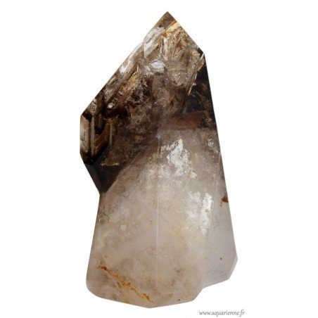 Quartz Fumé Sceptre fantôme à inclusions de 1,830 kg