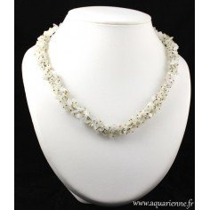 Collier Tresse en Pierre de Lune