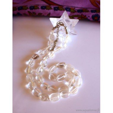 Collier en Cristal de Roche