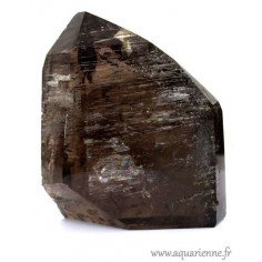 Pointe en Quartz Fumé arc-en-ciel avec inclusions (1,7770kg)