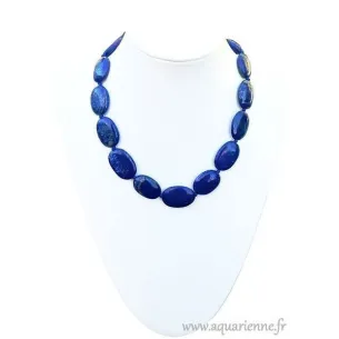 Collier Lapis Lazuli Afghan "Céleste"
