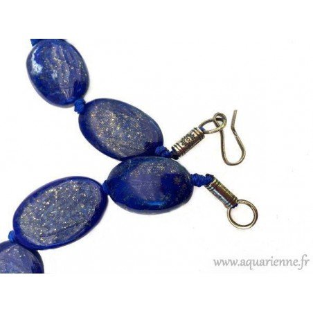 Collier Lapis Lazuli Afghan "Céleste"