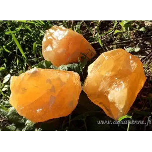 Calcite Orange brute