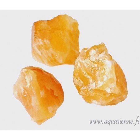 Calcite Orange brute