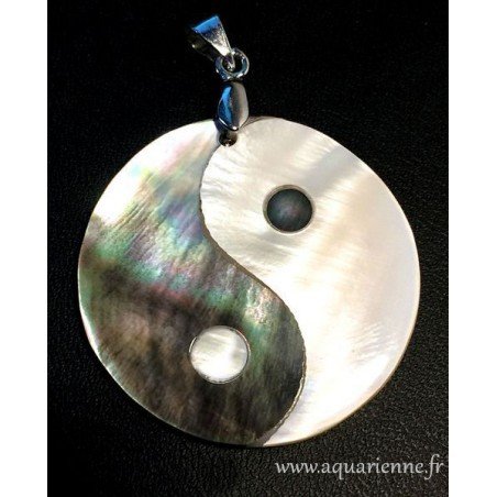 Pendentif Nacre Yin Yang