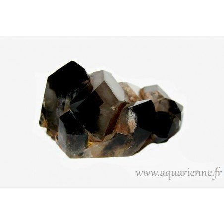Quartz fumé Morion - Minéraux de collection sur Aquarienne.fr