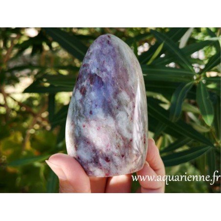 Forme libre de Rubellite ou Tourmaline rose de Madagascar de 340g et 9 cm à acheter dès maintenant.