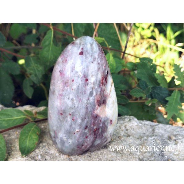 Rubellite forme libre 340g - Alignement du coeur·Joie ≡ aquarienne.fr