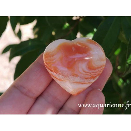 Joli coeur de Cornaline