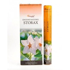 Encens Aromatika Storax - Boîte Hexa de 20 sticks
