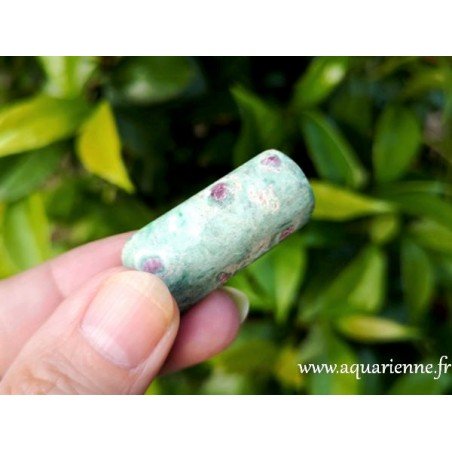 Rubis sur Fuchsite - Pierre roulée - 38mm