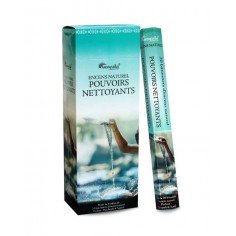 Encens Aromatika Pouvoirs Nettoyants - Boite Hexa 20 sticks