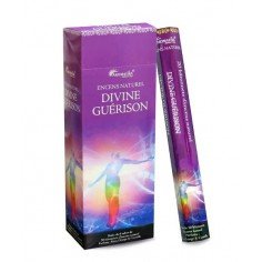 Encens Aromatika Divine Guérison - Boîte hexgonale - 20 bâtonnets