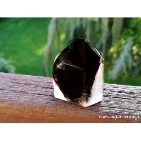 Quartz fumé Morion - Pointe 158g