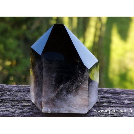 Quartz fumé Morion - Pointe 158g