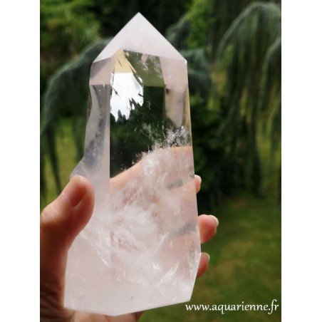 Pointe Quartz Cristal de roche - 168mm