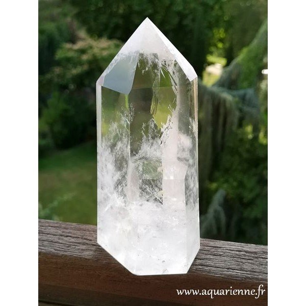 Pointe Quartz Cristal de roche - 168mm