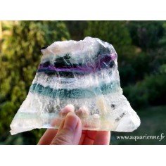 Fluorite Arc-en-Ciel plaque polie