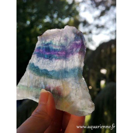 Plaque Fluorite multicolore
