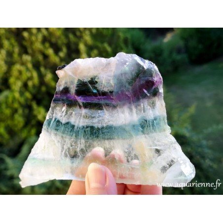 Plaque Fluorite multicolore