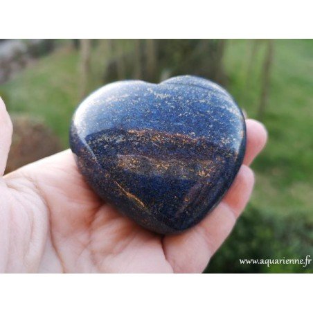 Coeur en Lapis-Lazuli de 220g