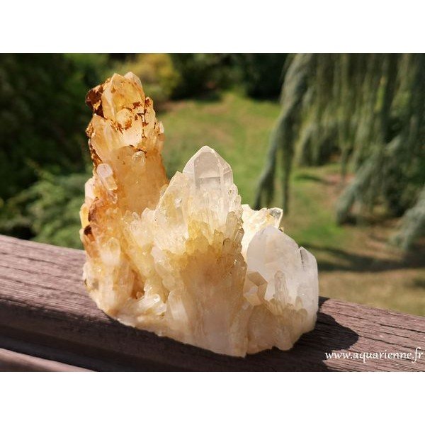 Quartz Céleste de Madagascar · Macle 810 g