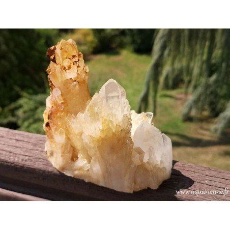 Quartz Céleste de Madagascar · Macle 810 g