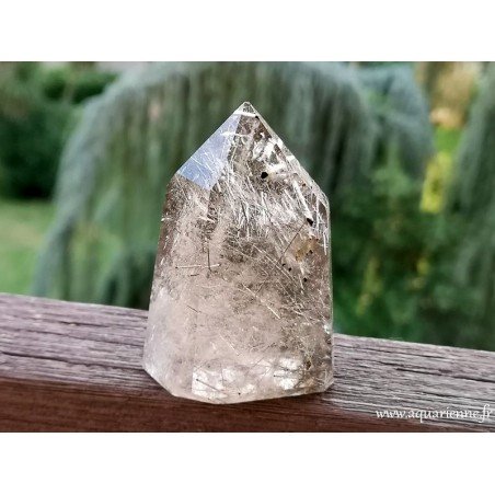 Quartz Tourmaline · Pointe 7,7cm
