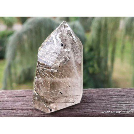 Quartz Tourmaline · Pointe 7,7cm