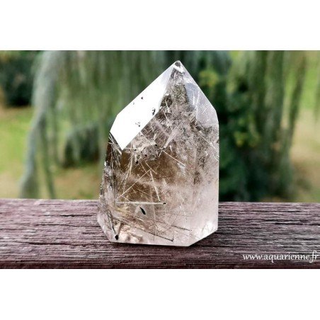 Quartz Tourmaline · Pointe 7,7cm