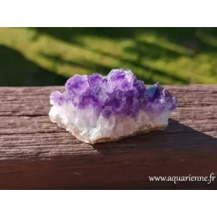 Améthyste d'Uruguay qualité extra, druse de 63 grammes