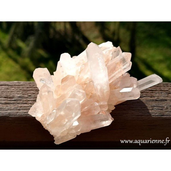 Druse de 11 cm en Quartz Hématoïde, pierre qui renforce l'énergie vitale. Pièce unique que vous pouvez acheter dès maintenant.
