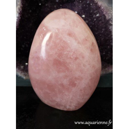 Quartz rose de Madagascar, lumineuse forme libre à poser pour déco intérieure, collection de minéraux, lithothérapie