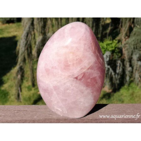 Quartz rose, grande forme à poser de 19 cm de haut, pesant 3kg665 que vous pouvez acheter dès maintenant.